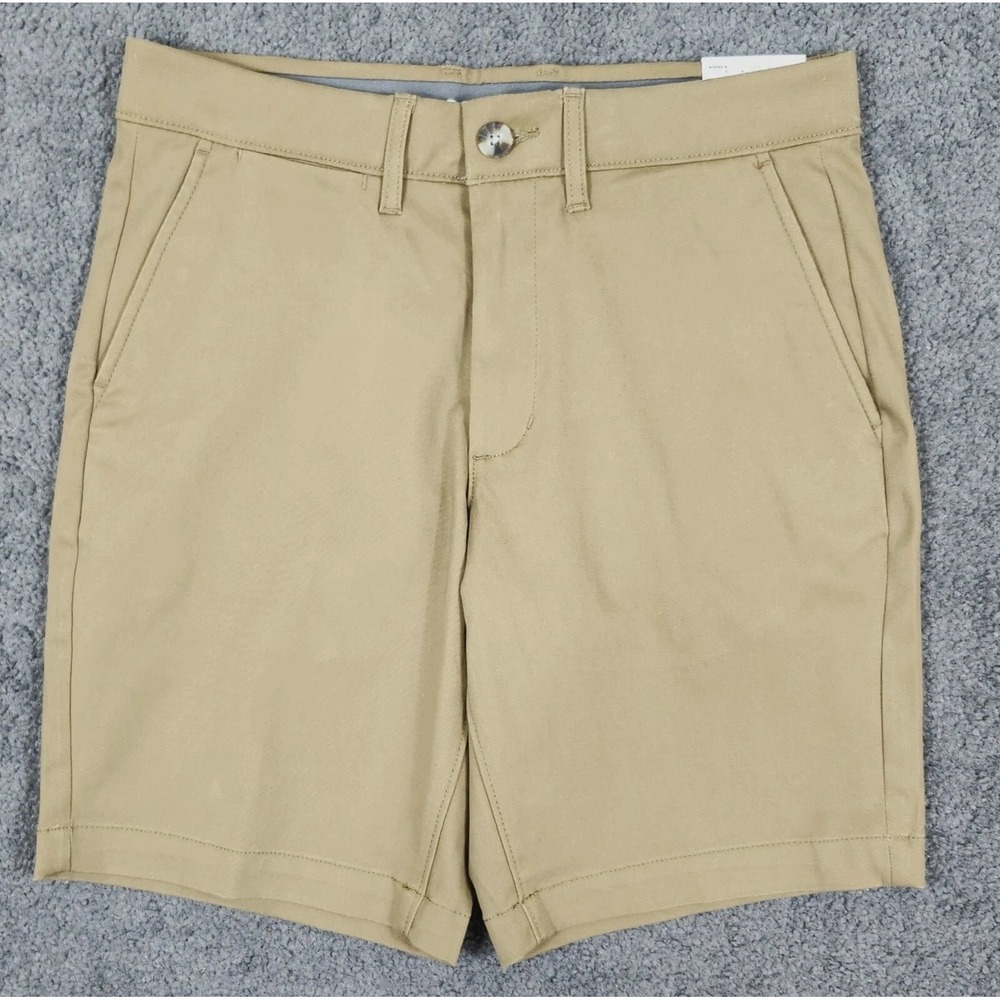 Sonoma Goods For Life Men Flat Front Shorts Flexwear 9" Inseam Brown Size 54 Big